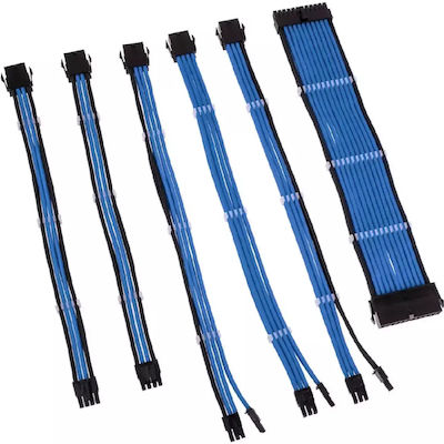 Kolink Core Adept Braided Cable Extension Kit Peripheral - Peripheral Cable Blue (COREADEPT-EK-BLE)