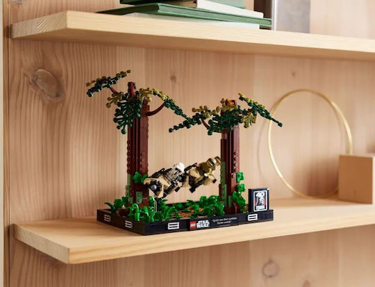 LEGO Disney Endor Speeder Chase Diorama for 18+ Years