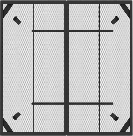 Tisch Stabil Gray 100x100x72cm