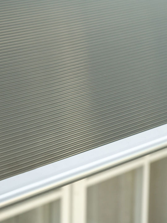 Outsunny Polycarbonat Kapuzinerdach P300xB100cm