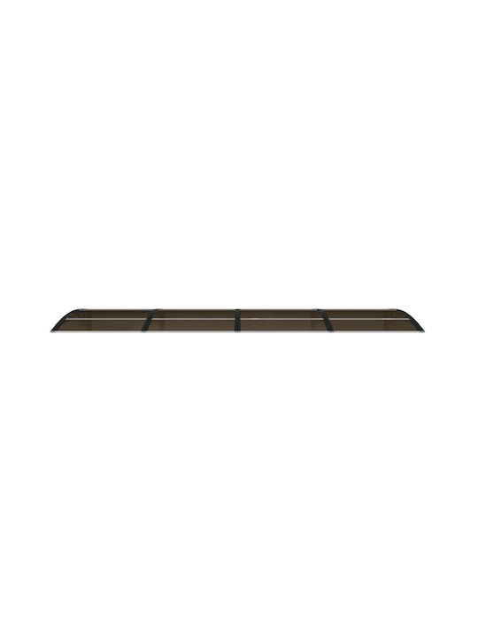 vidaXL Polycarbonate Door / Window Canopy Roof P350xW100cm