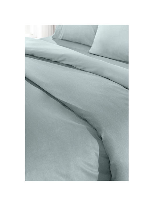 Guy Laroche Bettlaken für Einzelbett 170x270cm. Color Plus Mint