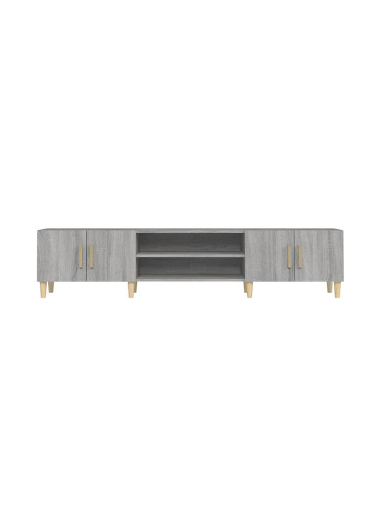 Έπιπλο Τηλεόρασης Γκρι Μ180xΠ31.5xΥ40cm