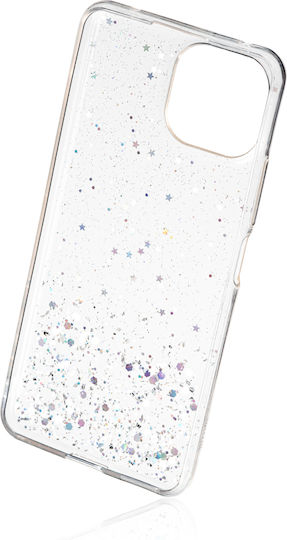 Naxius Glitter Back Cover Silicone Transparent (Xiaomi Mi 11 Lite / 11 Lite 5G / 11 Lite 5G NE)