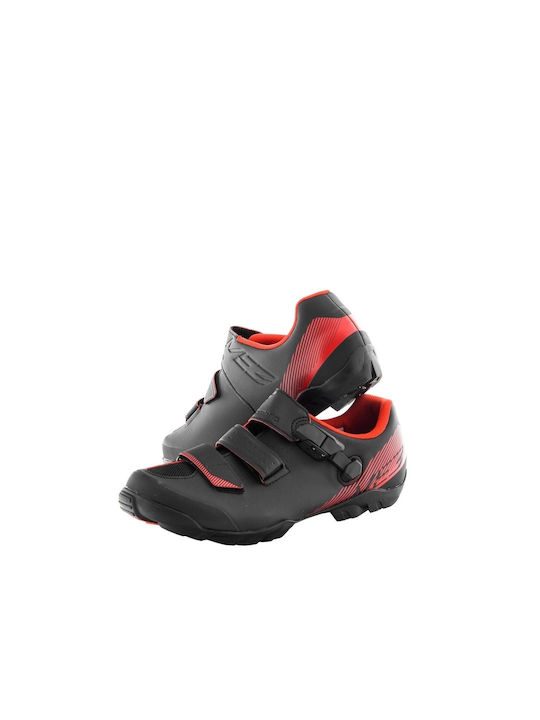 Shimano SH-ME300 ESHME300MO Men's Low Mountain Cycling Shoes Black Black/Red