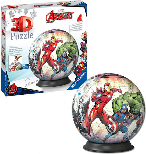 Kinderpuzzle Avengers 3D für 6+ Jahre 72pcs Ravensburger