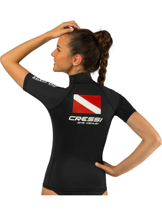 CressiSub Diving Αντηλιακή Μπλούζα Negru