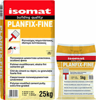Isomat Planfix-Fine Τσιμεντόστοκος Ρητινούχος Λευκός 5kg