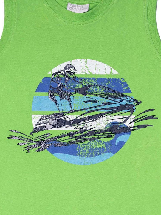Kids' Shirt Sleeveless Green
