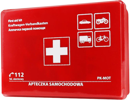 AMiO Plastic First Aid Box with Equipment