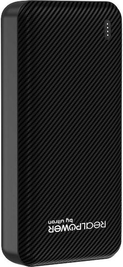 RealPower PB-20000 SE Power Bank 20000mAh cu Port USB-A și 2 Porturi USB-C Negru