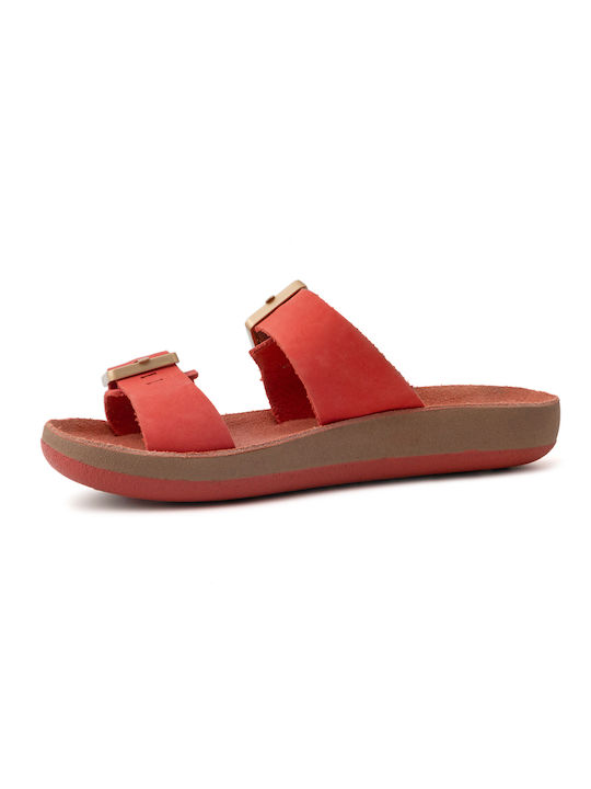 Fantasy Sandals Anatomic Leather Women's Sandals Coral
