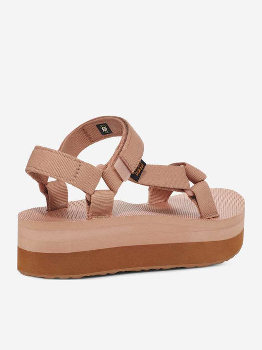 Universal Women's Flat Sandals Anatomic Sporty Flatforms Maple Sugar Lion