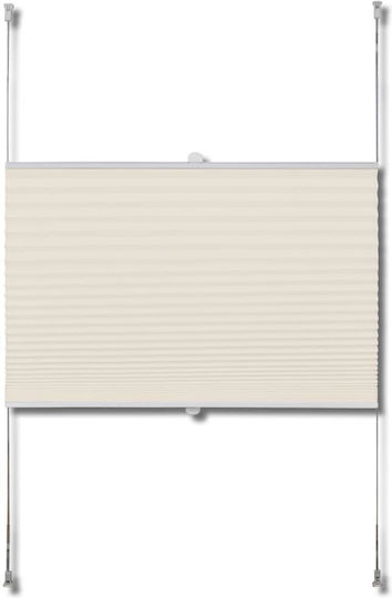 vidaXL Roller Blinds Cream W90xH100cm 240637