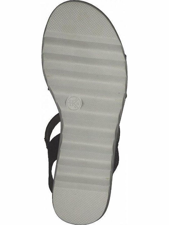 Women's Flat Sandals Anatomic in Black Color