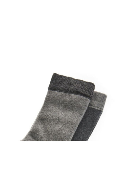 Admiral Boys 2 Pack Knee-High Sport Socks Gray