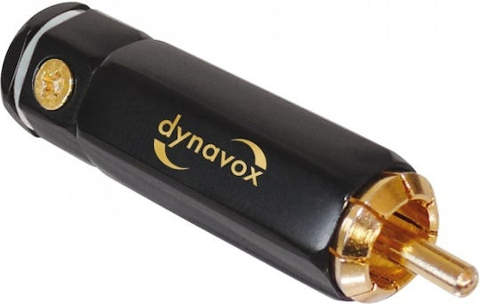 Dynavox High-End Plug RCA male Black (207625)