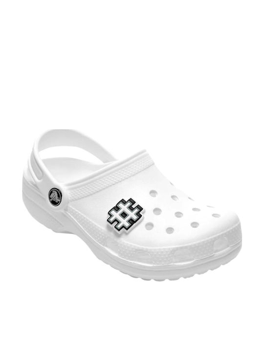 Crocs Jibbitz Charm Hashtag