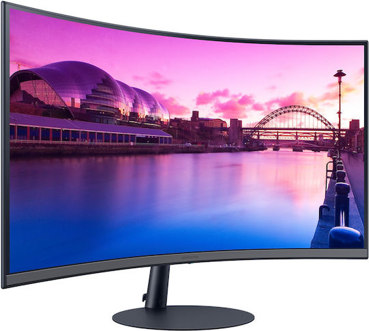 Samsung S39C VA Curved Monitor 27" FHD 1920x1080 με Χρόνο Απόκρισης 4ms GTG