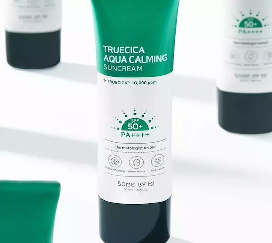 Some By Mi Truecica Aqua Calming Sunscreen Cream Face SPF50 50ml