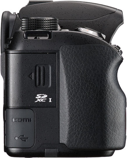 Pentax DSLR Φωτογραφική Μηχανή KF Crop Frame Body Black