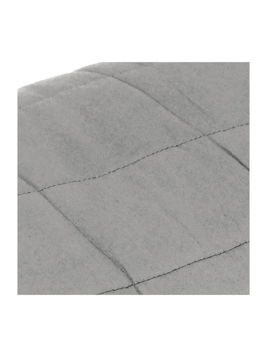 vidaXL Одеяло Гравитация Канапе 120x180см Сиво