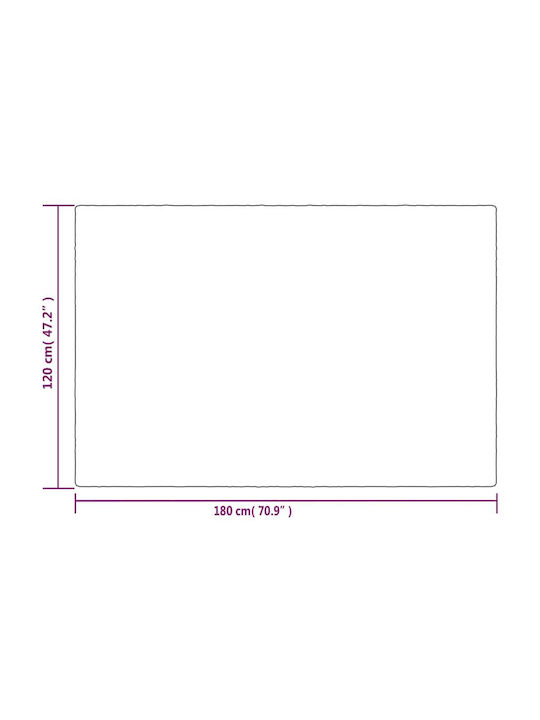 vidaXL Schwerkraft-Decke Couch 120x180cm Grau