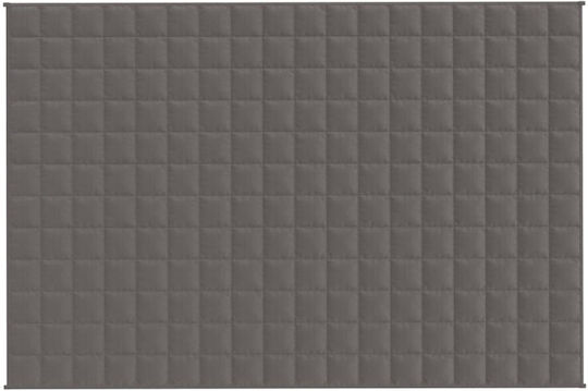 vidaXL Κουβέρτα Βαρύτητας Καναπέ 122x183εκ. Γκρι