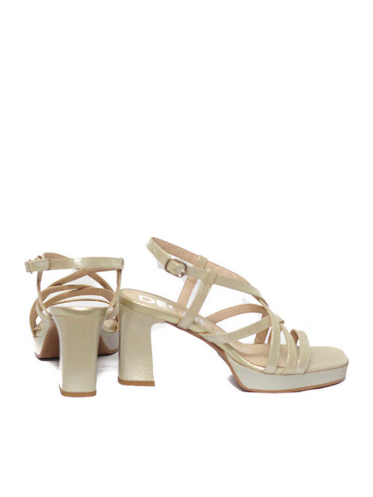 Judit4 Leder Sandalen Anatomisch Copper
