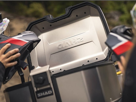 Shad Terra TR55 Мотоциклетна Куфара От Алуминий 55л Сребрист