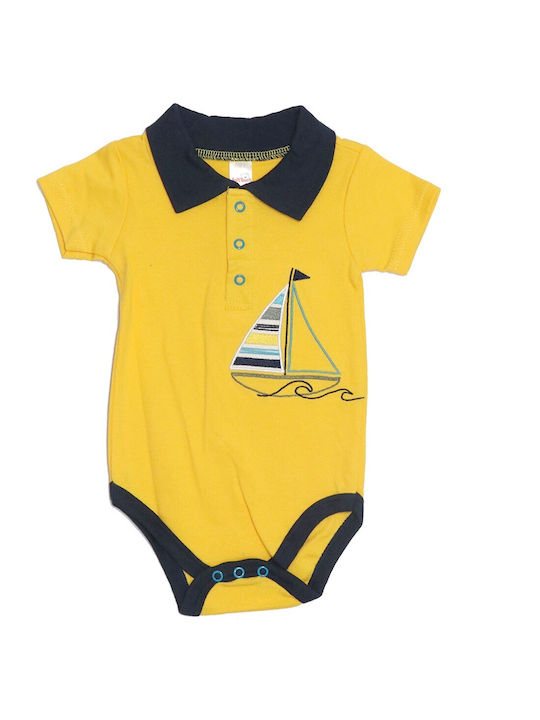 Set de vară Soft Touch Baby Summer Set 2 piese (BG112) galben