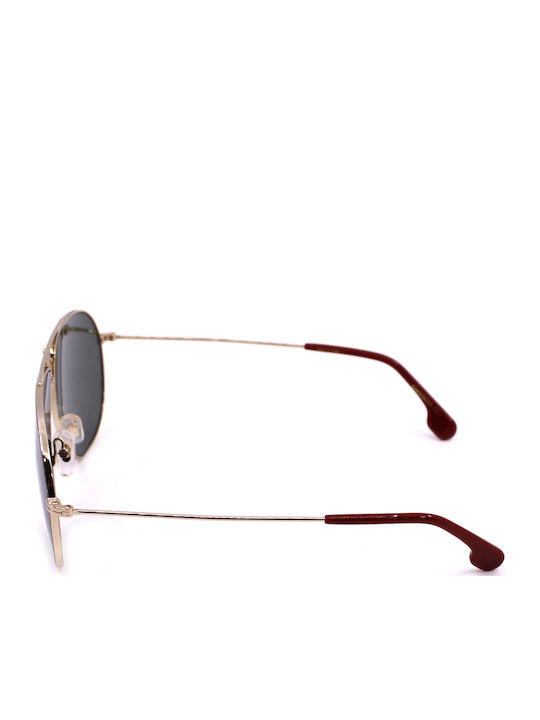 Carrera Bound Men's Sunglasses with Brown Metallic Frame and Grey Lenses 6213 01QQT