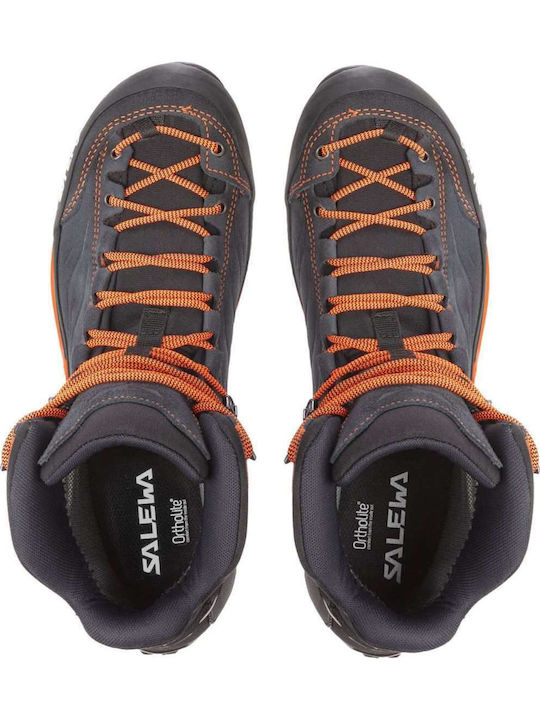 Salewa MS Mtn Trainer Mid GTX Men's Hiking Boots Waterproof with Gore-Tex Membrane Gray