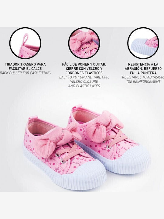 Peppa Pig Kinder Sneaker mit Bügel- und Schleifenverschluss Rosa