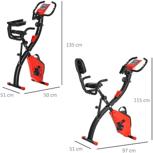 HomCom Xbike 2σε1 Magnetisch