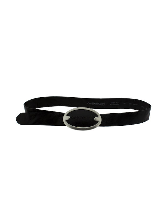 Calvin Klein Men's Leather Belt Black