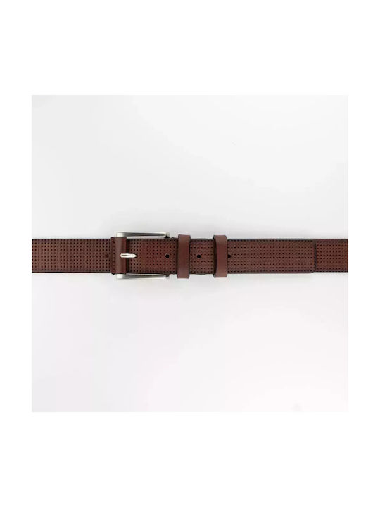 Bashaikov Men's Leather Belt Brown