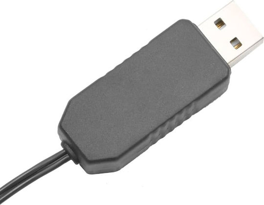 Τριθέσιος Καναπές Κρεβάτι Καφέ 200x89x70εκ.