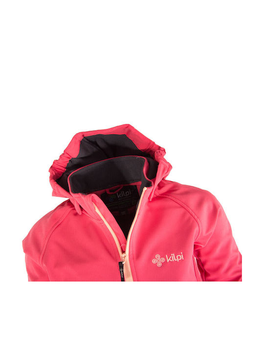 Kids' Sports Jacket Short with Hood Pink