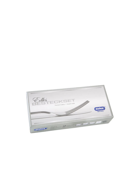 Mulex Seattle Mat Set de tacâmuri Argint Din oțel inoxidabil 30buc