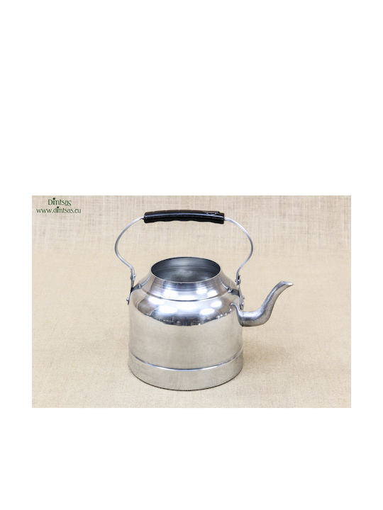 Ceainic Aluminiu în Culoare Argintiu 4200ml