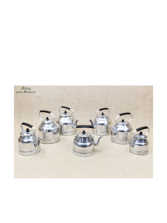 Ceainic Aluminiu în Culoare Argintiu 4200ml