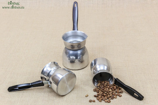 Ibrik din Aluminiu Νο3 în Culoare Argintiu