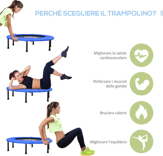 HomCom Trampolină Gimnastică Diametru 91buc