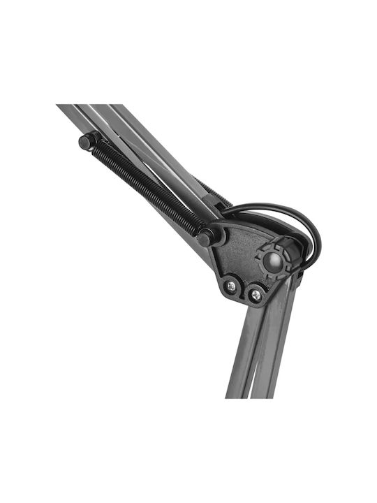Emos Office Lamp with Foldable Arm for Socket E27 in Silver Color
