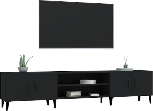 Suport TV Negru L180xW31.5xH40cm