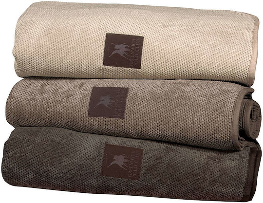 Greenwich Polo Club 2734 Ριχτάρι Διθέσιου Καναπέ Fleece 180x250εκ. Μπεζ
