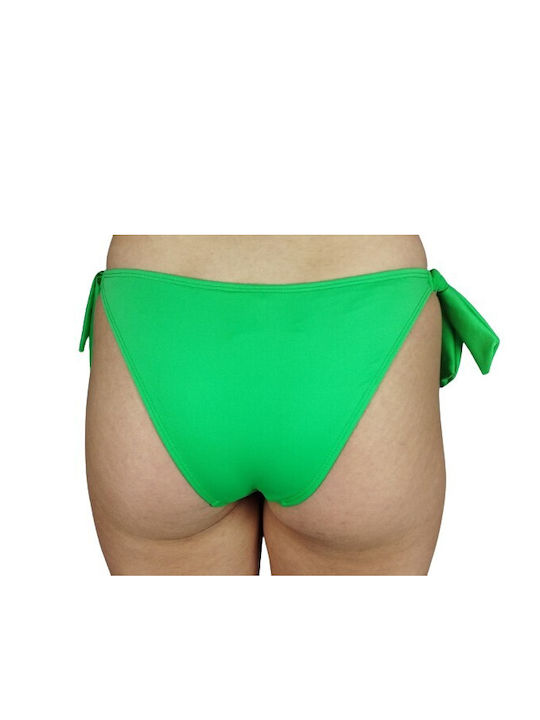 Blu4u Bikini Slip with Ties Green