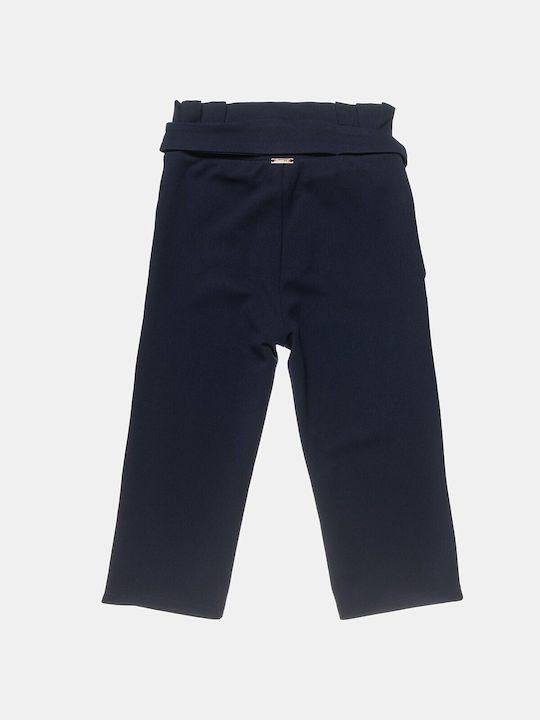 Alouette Girls Fabric Trouser Navy Blue