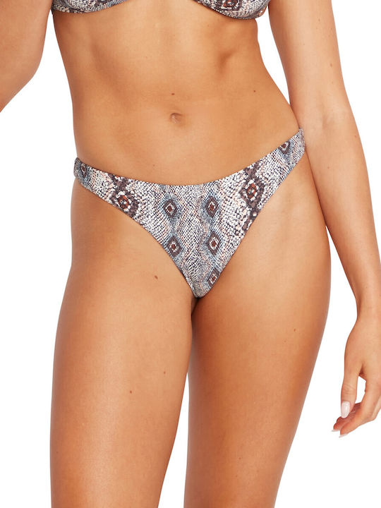 Snakebite Tiny Bikini Slip Animal Print